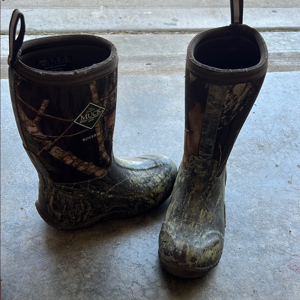 Kids' Rover II Camo Boots